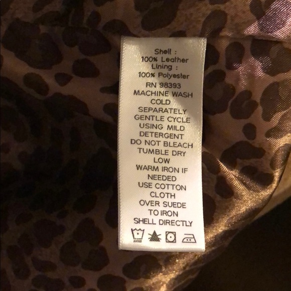 Brown Leather Jacket - Picture 5 of 7